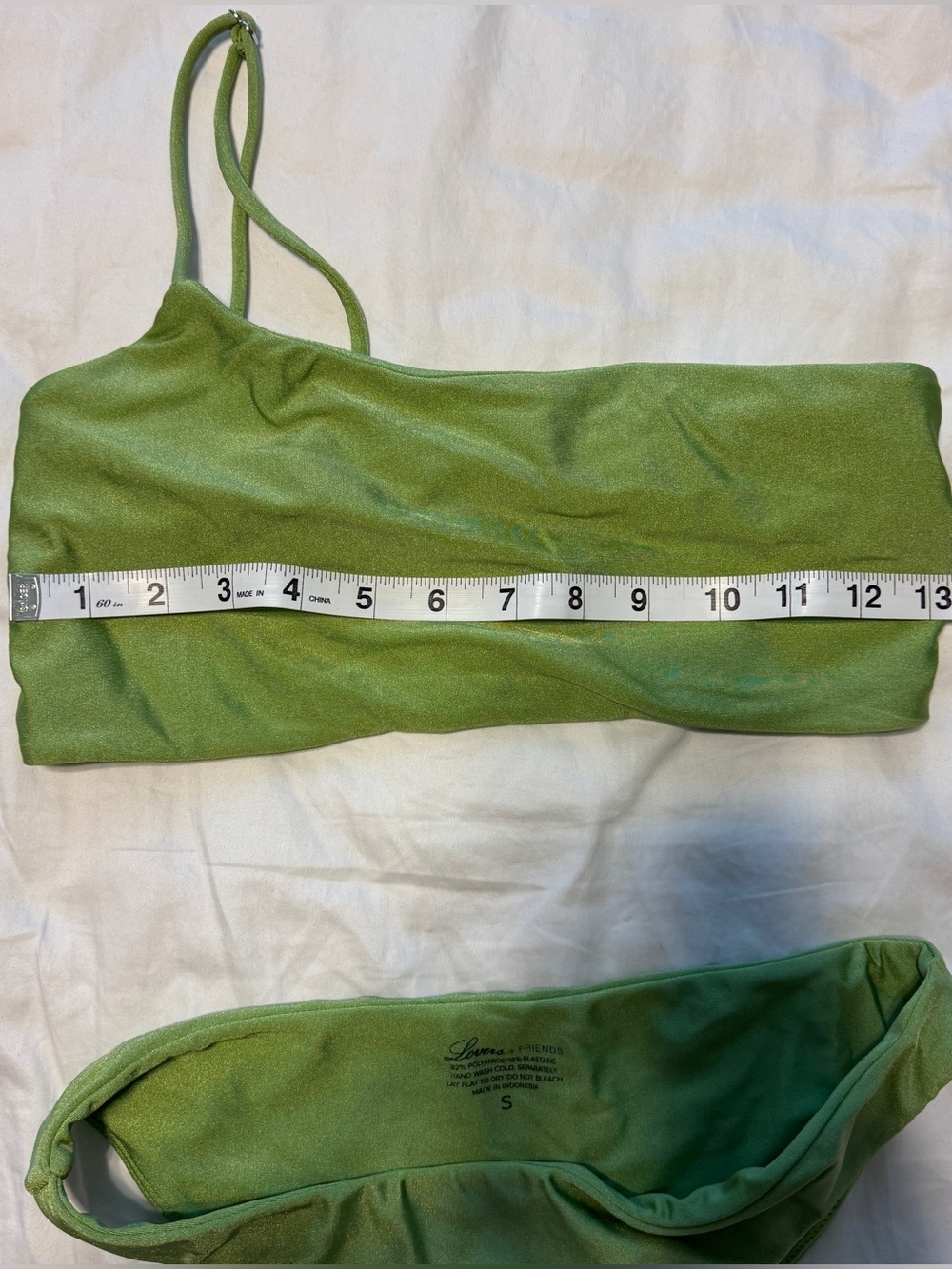 Revolve Lovers and Friends one shoulder bikini set - Picture 4 of 5